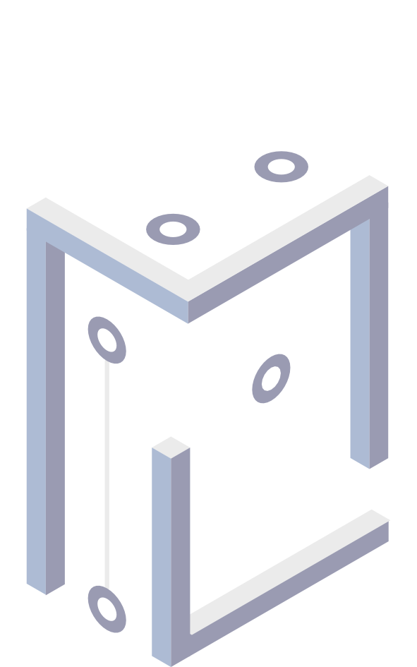 Isometric padlock image